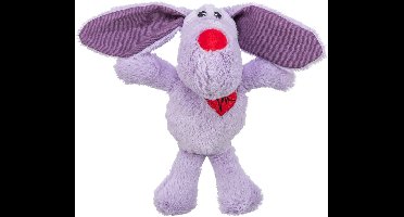 Trixie hond valentijn pluche paars 28 cm