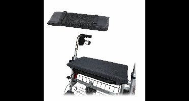 Zachte zitting rollator