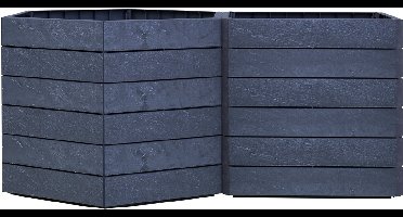 GARANTIA ERGO VARIO 3 verhoogde moestuinbak Stone, incl. FLORA waterbesparingssysteem