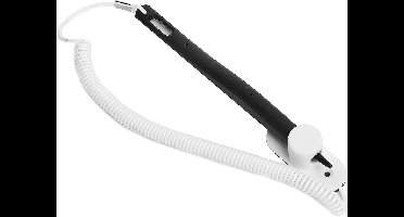 Allecto - Stylus Pen - Hoge gevoeligheid - Zwart - Voor Resistive Touchscreens - Met veerkoord - Geschikt voor Industriële Tablets - Elektronische ...