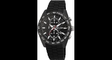 Elite Herenhorloge siliconen EL0010 ELITE heren chronograaf met siliconen band
