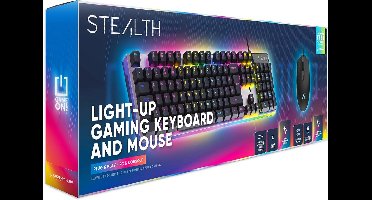 Verlicht Gaming Toetsenbord en Muis Set - Ideaal voor PC Gaming