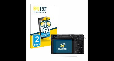 BROTECT - Screenprotector voor Sony RX1R III - Folie Beschermfolie transparant 2 Stuks