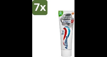 7 x Aquafresh Tandpasta Tandsteen Controle Frisse Adem 75 ml - Tandpasta - Tandsteen - Tandplak - Tanden Beschermen - Tanden Reinigen