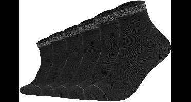 Mustang Sokken Casual Organic Cotton Quarter 6-Pack Set van 6