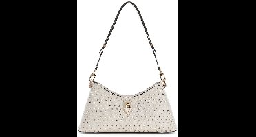 GUESS schoudertas Patsie Shoulder Bag Cream White crème