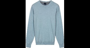 Baileys – Heren Trui – Basic Pullover – Ronde hals Pull - Soft Blue – 618200-615