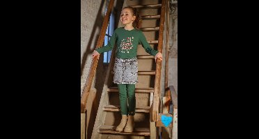 4PRESIDENT Rok Meisjes - Grey - Maat 140