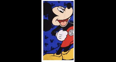 Strandhanddoek Mickey Mouse Rood 70 x 140 cm