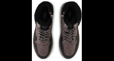 Tom Tailor - Waterdichte enkellaarsjes met plateauzool - Maat 38 - black