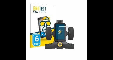 BROTECT - Screenprotector voor PowaKaddy CT12 GPS - Folie Beschermfolie matte 6 Stuks