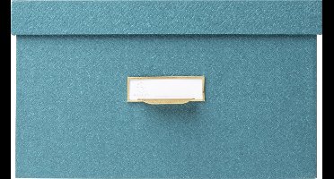 Exacompta Set van 3 in elkaar passende dozen OfficeByMe - Eendenblauw - 79603E