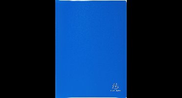 Exacompta 12x OPAK Showalbum zachte PP - 50 tassen- 100 zichten - A4 - Lichtblauw - 8557E
