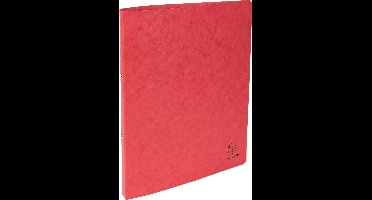 Exacompta 10x Ringband in glanskarton met 2 ringen van 15mm - A4 - Rood - 54255E