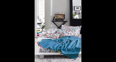 Faro Styleup - Dekbedovertrek Set - 160x200 cm - Katoen - Blauw