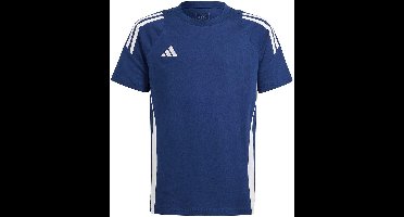 adidas T-shirt Kinderen Tiro 24 Sweat Tee Donkerblauw - Maat 116cm