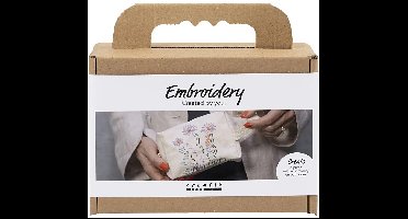 CC Mini Hobbyset Borduurwerk Make-uptas Crème