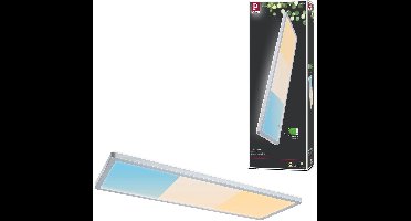 LED-paneel Atria Shine White Select IP44 hoekig 560x200mm 15,2W 2030lm 3000 - 6500K Chroom mat