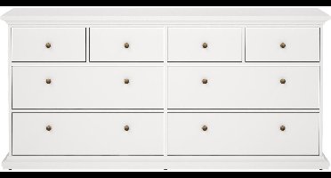 Giga Living Ladekast Paris - Wit - 180x90x50cm