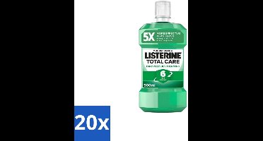 Listerine – Mondwater – Total Care Tandvleesbescherming – 500 ml - Bulkverpakking - 20 stuks