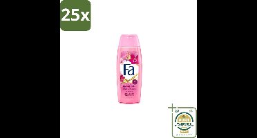 25 x Fa – Douchegel – Magic Oil Pink Jasmine – 250 ml - Grootverpakking - Douchegel - Roze Jasmijn - Magic Oil - Luxe Douche - Bloemige Geur