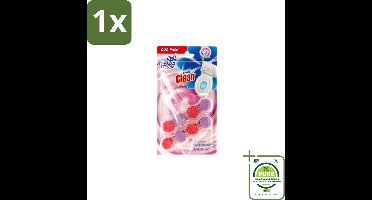1 x At Home – Toiletblok – Lavendel – 2-delig - Toiletblok - Reiniging Toilet - Lavendel Geur - Schuim Reiniging - Kalkaanslag