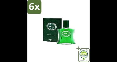 Brut 33 Aftershave 100 ml - Voordeelverpakking - 6 stuks - Aftershave - Herenverzorging