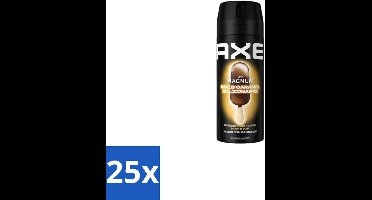 25 x Axe – Deodorant Bodyspray – Magnum Gold Caramel Billionaire – 150 ml - Axe Deodorant - Deodorant Bodyspray - Luxe Geur - Chocolade Geur - Caramel Geur