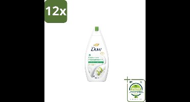 Dove – Douchegel – Fresh Sensation – 450 ml - Voordeelverpakking - 12 stuks - Douchegel - Fris gevoel
