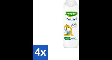 Neutral Kids – Douchegel – Bath, Wash & Shampoo – 250 ml - Voordeelverpakking - 4 stuks