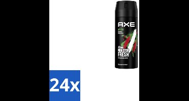 Axe – Deodorant Spray – Africa – 150 ml - Voordeelverpakking - 24 stuks