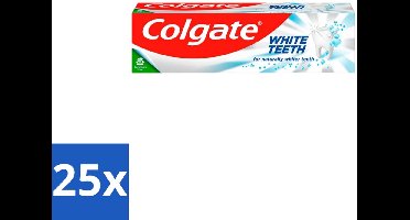 Colgate – Tandpasta – White Teeth – 75 ml - Bulkverpakking - 25 stuks