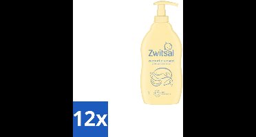 Zwitsal Zeepvrije Wasgel 400 ml - Voordeelverpakking - 12 stuks