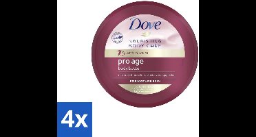 Dove – Bodycrème – Pro Age – 250 ml - Voordeelverpakking - 4 stuks
