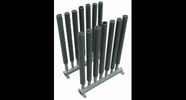 CROP Auto Ruitenrek met 14 liggers + schuim - Muurmontage