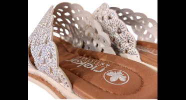 Rieker Slipper V4189-80 Wit