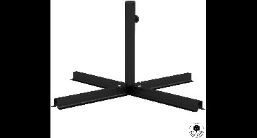 4gardenz® Kruisstandaard XL Parasolvoet voor Tegels 100x100x70 cm