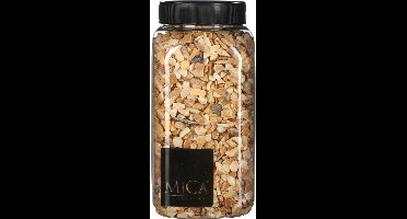 Lichtbruine Decoratie Steentjes 650ml - Mica Decorations