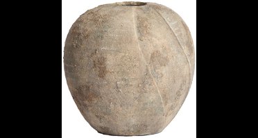 NOLINA keramieken vaas antiek donkerbruin Ø29x29 cm vaas - Light & Living