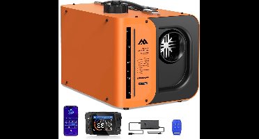 Dieselverwarming – Diesel Kachel – Camper Verwarming – Tentverwarming – Garageverwarmer – 8KW Vermogen – CO Bescherming met Automatisch Uitschakelen en Alarm