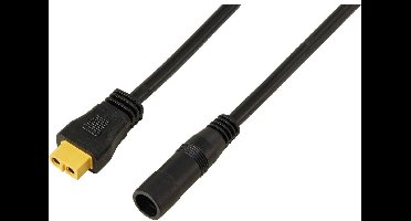 DC-bus 2,5/5,5 mm op XT60-kabel 0,5 m TC-13619300 Zwart TRU COMPONENTS Inhoud: 1 stuk(s)