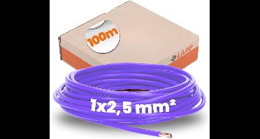 LAPP 4520072 Draad H07V-K 1 x 2.50 mm² Violet 100 m