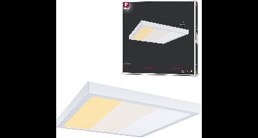 LED-paneel Abia 2 White Select Schemergestuurde bewegingsmelder (HF) hoekig 400x400 mm 16W 1400lm 2700 - 4000K Wit