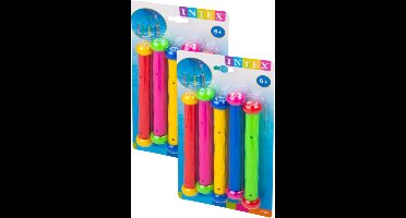 Duikstokjes - 10x - Gekleurd - Kunststof - Duikspeelgoed voor Zwembad