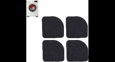 Anti-vibratiepads - 4 stuks - anti-trillingsmat voor wasmachine - steunvoeten - voeten voor apparaten - trillingsdempers