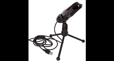 Velleman HQMC10002 microfoon Zwart Microfoon voor studio's