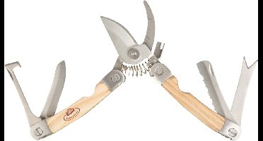 RVS tuin multitool inclusief snoeischaar - Esschert Design