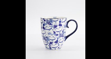 Tokyo Design Kawaii Blue Maneko Mok