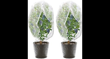 Boraboi® Insectenwerend fijnmazig net voor optimale plantenbescherming in tuin en kas, set van 2 stuks, 150 x 150 cm