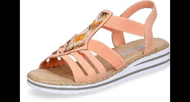 Rieker damessandaal abrikoos